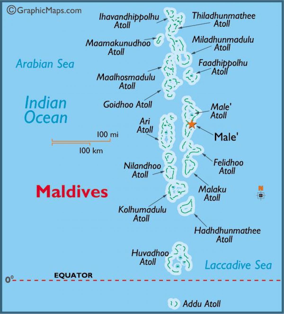 baa atoll мальдив газрын зураг
