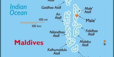Baa atoll мальдив газрын зураг